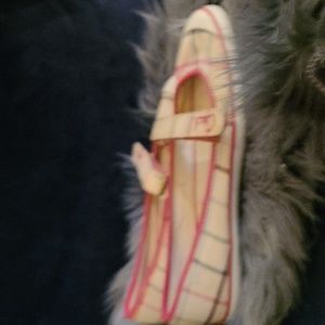COACH Margot Tattersall Slip on Flats. Size 7M